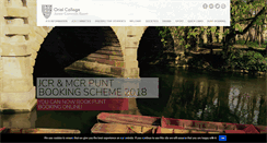 Desktop Screenshot of orieljcr.org